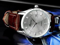 New Man / Men's Quartz Wrist Watches With Auto Date Display Function VVF