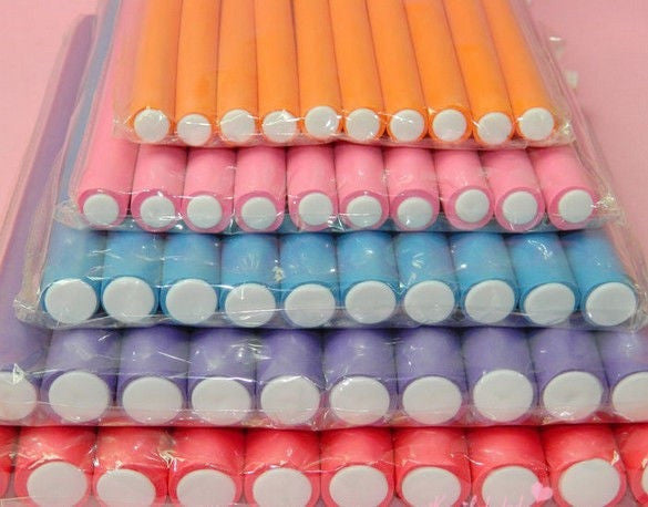 Soft Foam Bendy Twist Curls Tool DIY Styling Hair Rollers