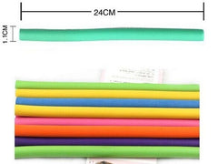 Soft Foam Bendy Twist Curls Tool DIY Styling Hair Rollers