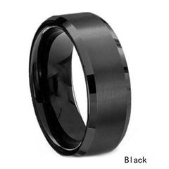 Hot Stainless Steel Ring Band Titanium Silver Black Gold Men Size 8 to 11 Wedding