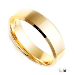 Hot Stainless Steel Ring Band Titanium Silver Black Gold Men Size 8 to 11 Wedding