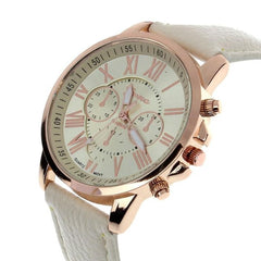 Geneva Roman Numerals Quarzt Wrist watch for Women