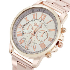 Funland New Men Fashion Mens Luxury Waterproof Stainless Steel Band Watches Machinery Sport Quartz Business Wristwatch Watc hes Gifts