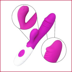 Rabbit Dildo Vibrator 30 Speed Dual Vibration G Spot Vibrator Sex Toy For Woman Adult Sex Toy Sex Products Vibrators for Women