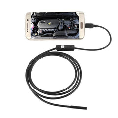 5.5mm 6 LED 1M-5M Length Endoscope Waterproof Borescope Inspection Camera For Andorid Phone High quality