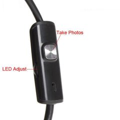 5.5mm 6 LED 1M-5M Length Endoscope Waterproof Borescope Inspection Camera For Andorid Phone High quality