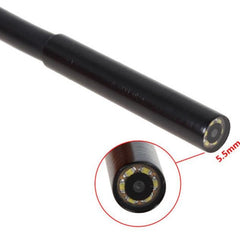 5.5mm 6 LED 1M-5M Length Endoscope Waterproof Borescope Inspection Camera For Andorid Phone High quality
