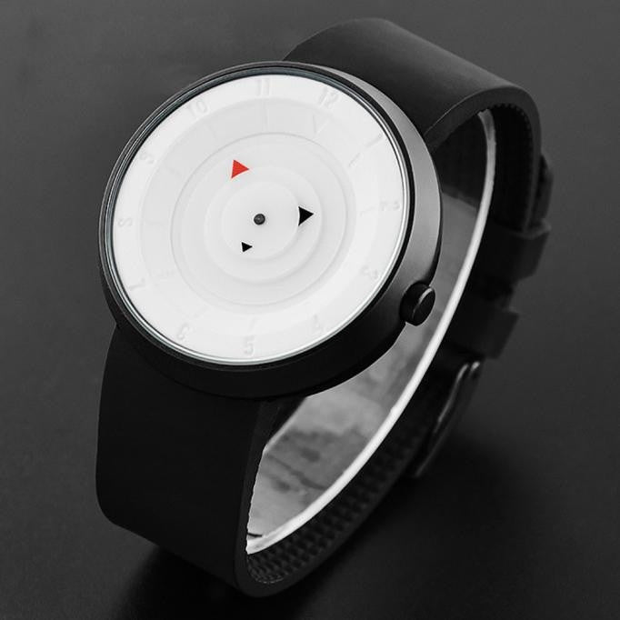 Men Luxury Stainless Steel Analog Quartz Sport Wrist Watch Tops
