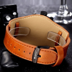 CURREN 8225 Luxury Brand Army Military Watches Men Clock Leather Strap Waterproof Analog Quartz Watches