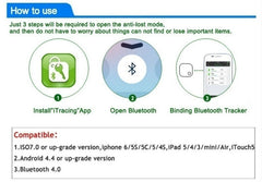Smart Bluetooth Tracker GPS Locator Key Wallet Pet Dog Tracker