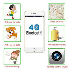 Smart Bluetooth Tracker GPS Locator Key Wallet Pet Dog Tracker