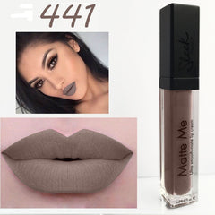 New Super Sexy Long Lasting Liquid Lipstick  Velvet Matte Liquid Lipstick Waterproof 12 Colors Matte Lipgloss