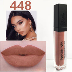 New Super Sexy Long Lasting Liquid Lipstick  Velvet Matte Liquid Lipstick Waterproof 12 Colors Matte Lipgloss