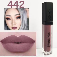 New Super Sexy Long Lasting Liquid Lipstick  Velvet Matte Liquid Lipstick Waterproof 12 Colors Matte Lipgloss