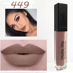 New Super Sexy Long Lasting Liquid Lipstick  Velvet Matte Liquid Lipstick Waterproof 12 Colors Matte Lipgloss