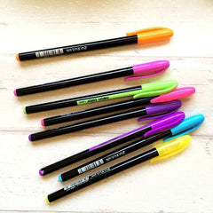 48pcs HOT Gel Pens or Gel Refills Rollerball Pastel Neon Glitter Pen Drawing Color Pen WH120