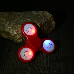Tri-Spinner Toy Plastict Spinner Autism ADHD Anti Stress & Crystal Luminous Rotary Toy Kids