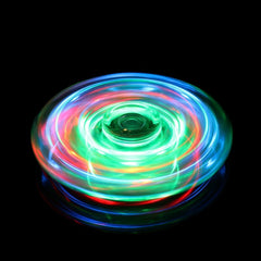 Tri-Spinner Toy Plastict Spinner Autism ADHD Anti Stress & Crystal Luminous Rotary Toy Kids
