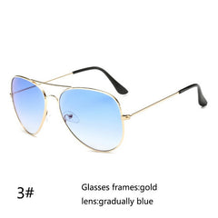 Fashion Outdoor UV400 Protection Unisex Sunglasses Aviator Metal Eyewear Glasses Women Men Bat Mirror Pilot Cool Polarized Sunglasses Shopping Summer Holiday Beach Driving Eyewear Accessories