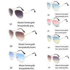 Fashion Outdoor UV400 Protection Unisex Sunglasses Aviator Metal Eyewear Glasses Women Men Bat Mirror Pilot Cool Polarized Sunglasses Shopping Summer Holiday Beach Driving Eyewear Accessories