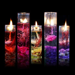Aromatherapy Smokeless Ocean Shells Jelly Aromatherapy Essential Oil Wedding Romantic Candles