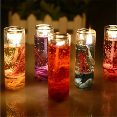 Aromatherapy Smokeless Ocean Shells Jelly Aromatherapy Essential Oil Wedding Romantic Candles
