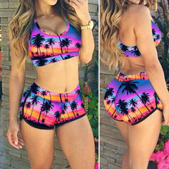 Women Sexy Bandage Bikini Set Swimsuit Swimwear