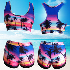 Women Sexy Bandage Bikini Set Swimsuit Swimwear