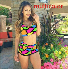 Women Sexy Bandage Bikini Set Swimsuit Swimwear