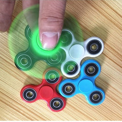 DIY Tri Fidget Hand Spinner Gyro Toy Stress Relief Finger EDC Focus Toys for ADHD Autism
