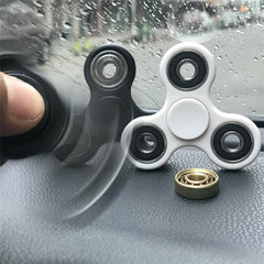 DIY Tri Fidget Hand Spinner Gyro Toy Stress Relief Finger EDC Focus Toys for ADHD Autism
