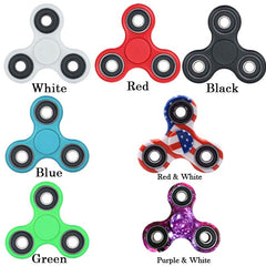DIY Tri Fidget Hand Spinner Gyro Toy Stress Relief Finger EDC Focus Toys for ADHD Autism