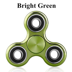 Color Transparent Luminous Effect Hand Spinner focus Toys EDC Fidget Spinner Toy Austism ADHD