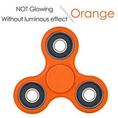 Color Transparent Luminous Effect Hand Spinner focus Toys EDC Fidget Spinner Toy Austism ADHD