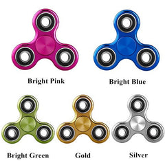 Color Transparent Luminous Effect Hand Spinner focus Toys EDC Fidget Spinner Toy Austism ADHD
