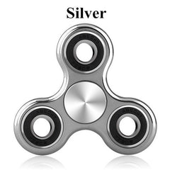 Color Transparent Luminous Effect Hand Spinner focus Toys EDC Fidget Spinner Toy Austism ADHD