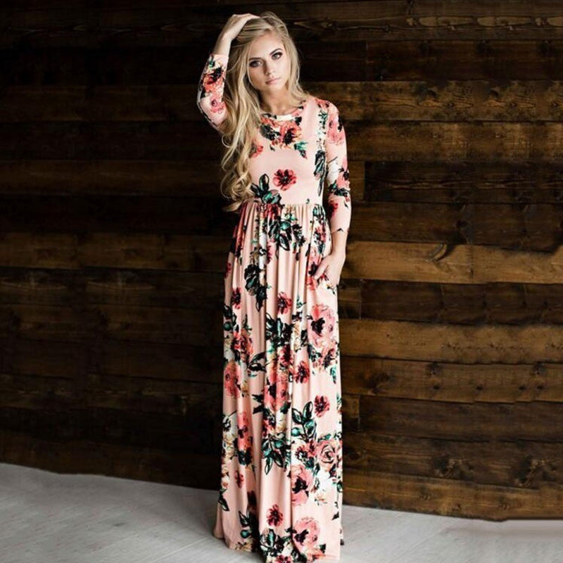 maxi dresses 2017 summer Dress for Women Elegant for Party 2017 Short Women Summer Short Sleeve Boho Maxi Dress Midi Spring Dress, Blue, X-Large : Amazon.ca: Clothing, Shoes & Accessories