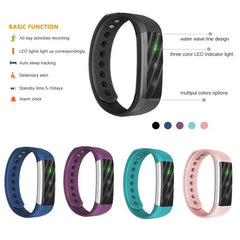 Smart Bluetooth Bracelet Information Push Call Prompts Sports Bracelet Pedometer Mileage Calorie Sleep Monitor Remote Camera 1.0＆2.0