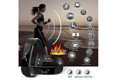 Smart Bluetooth Bracelet Information Push Call Prompts Sports Bracelet Pedometer Mileage Calorie Sleep Monitor Remote Camera 1.0＆2.0