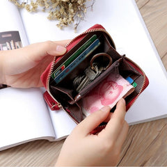 Women Bowknot Wallet Long Purse Phone Card Holder Clutch Large Capacity Pocket