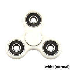 EDC Stress Relieve Autism ADHD Toy Glow LED Flash Tri-Spinner Hand Spinner Fidget Toy