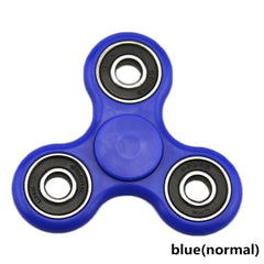 EDC Stress Relieve Autism ADHD Toy Glow LED Flash Tri-Spinner Hand Spinner Fidget Toy