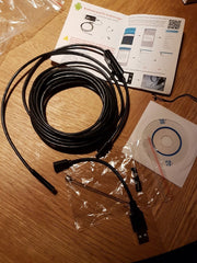 5.5mm 6 LED 1M-5M Length Endoscope Waterproof Borescope Inspection Camera For Andorid Phone High quality