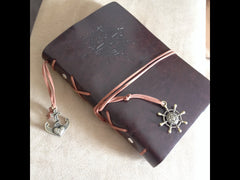 Retro Personality Notebooks Journal Notepads Ring Binder Diary Notebook