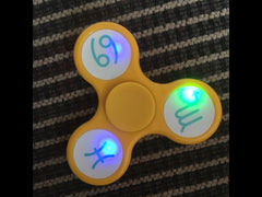 Luminous Finger Hand Spinners Fidget Stress Releif Adults Kid EDC Gift Toy