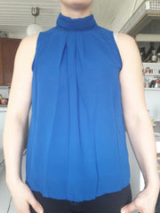 New Women Casual Chiffon Blouse Sleeveless Shirt T-shirt Summer Blouse Tops